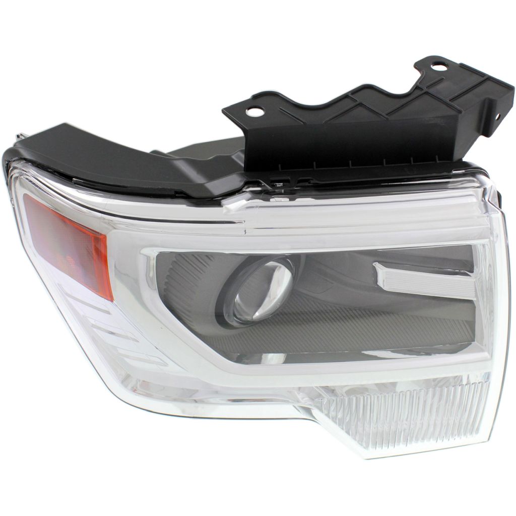 FORD TRUCKS & VANS FORD/PU F150 (EXC SVT RAPTOR) HEAD LAMP RIGHT (Passenger Side) ( HID)(CHROME TRIM)(WO/BULBS&BALLAST) OEM#DL3Z13008AB 2009-2014 PL#FO2519120