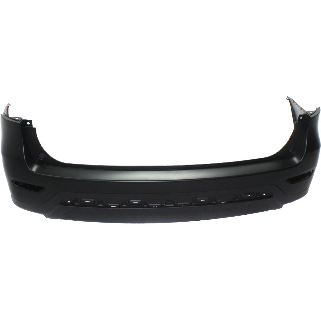 NISSAN(DATSUN) PATHFINDER HYBRID REAR BUMPER COVER PRM/LWR TEXT (WO/SENSOR)**CAPA** OEM#850223KA0H 2014 PL#NI1100289C