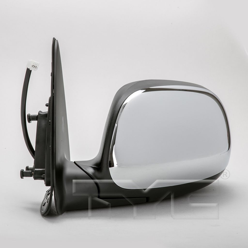 TOYOTA TUNDRA DOOR MIRROR LEFT (Driver Side) POWER/ NOT HEATED (CHR)(Double Cab) OEM#879400C080 2003-2006 PL#TO1320228
