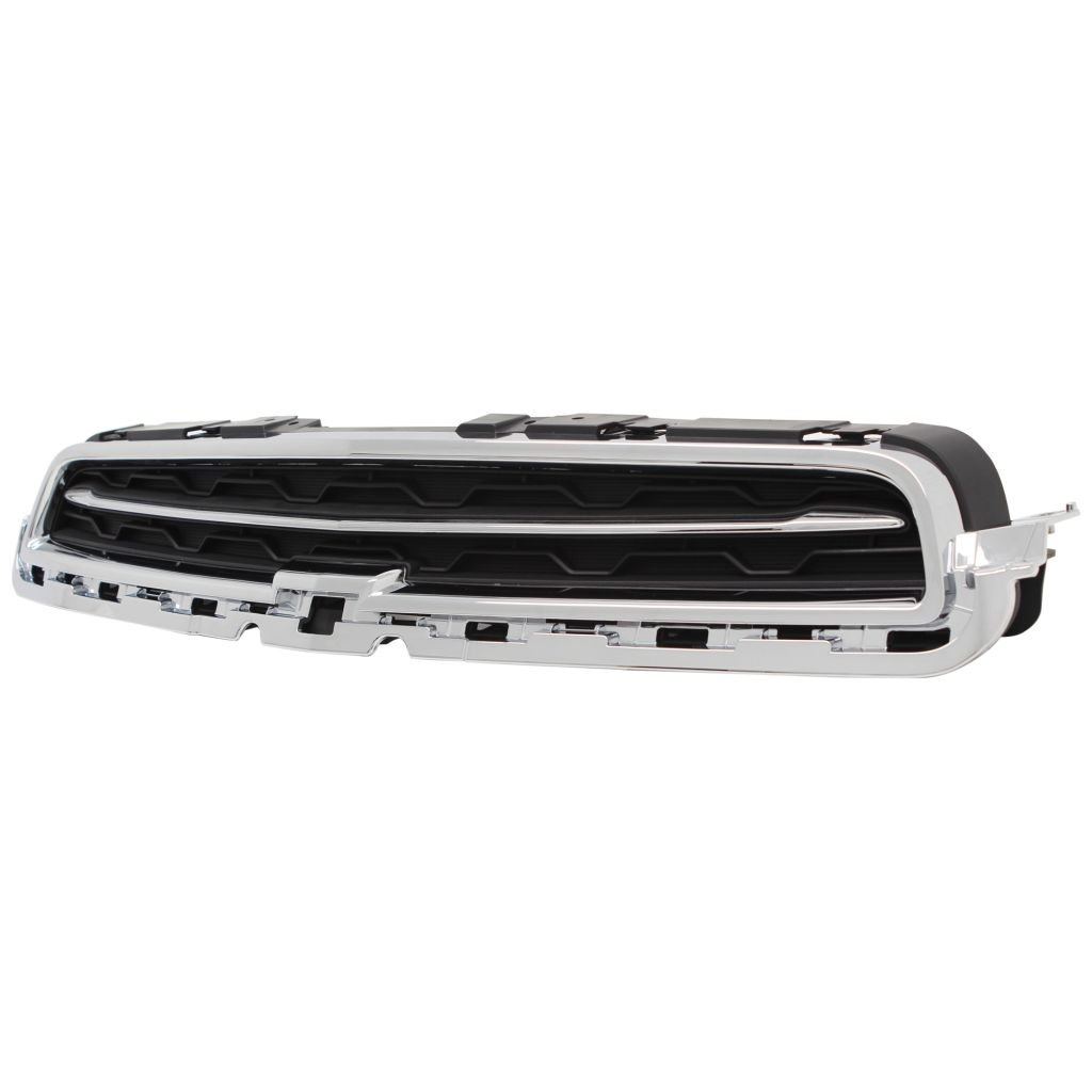 GM TRUCKS & VANS TRAX GRILLE UPPER CHROME FRAME /BLK W/CHR MOLDING INNER**CAPA** OEM#94560930 2015-2016 PL#GM1200726C