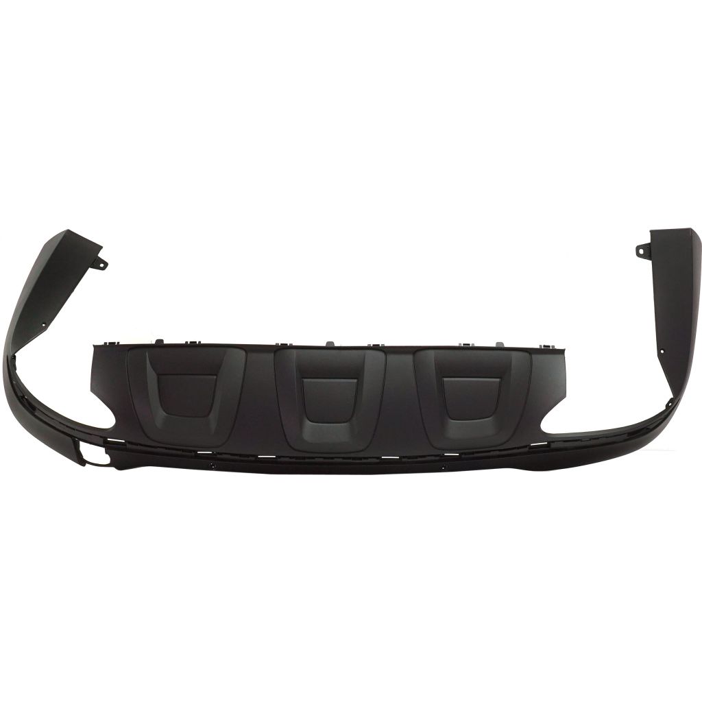 MERCEDES-BENZ GLC-SUV (253) (EXC COUPE) REAR BUMPER LOWER VALANCE BLACK (GLC300 W/AMG)(GLC43)**CAPA** OEM#2538850300 2016-2019 PL#MB1115120C