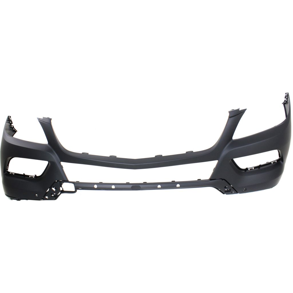 MERCEDES-BENZ ML-CLASS (166) FRONT BUMPER COVER PRIMED (ML250/350 WO/SPORT)(WO/WASH)(W/SENSOR) **CAPA** OEM#1668851225809999 2012-2015 PL#MB1000368C