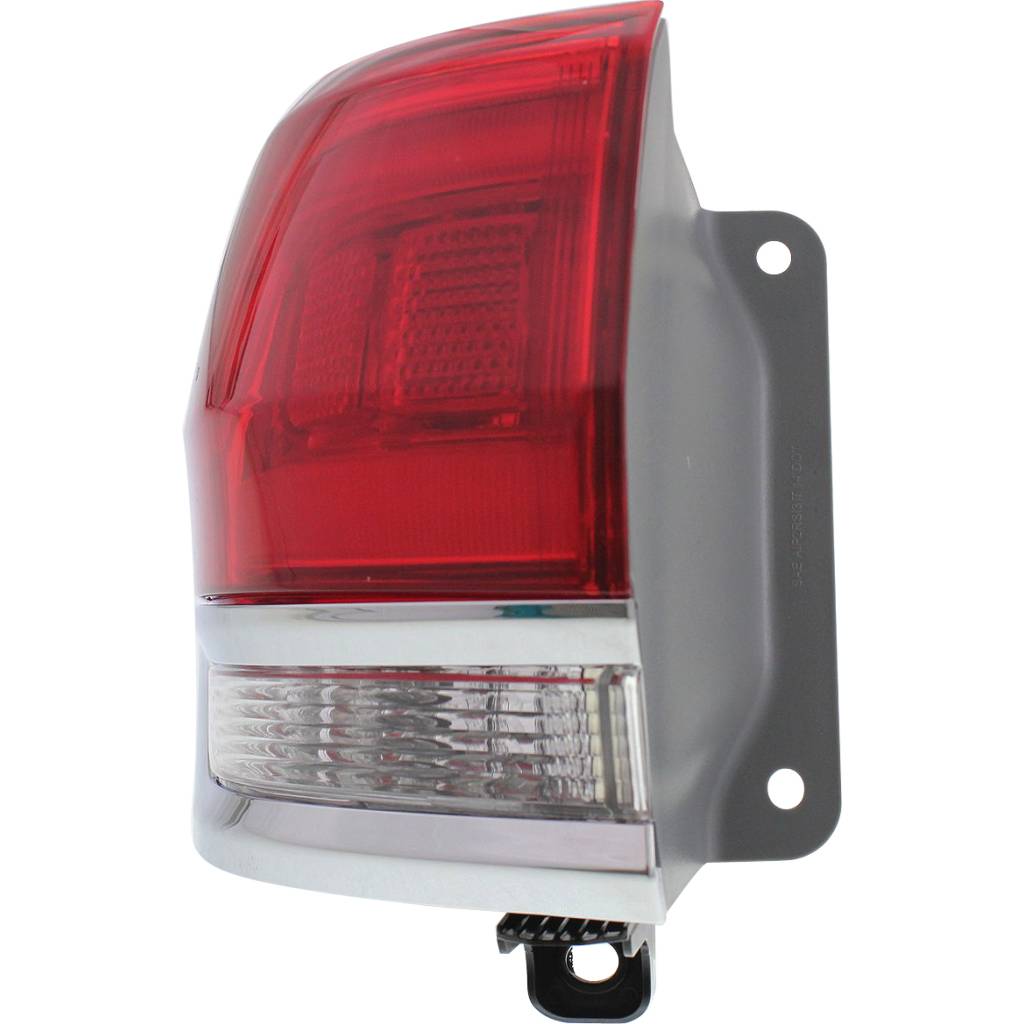 JEEP GRAND CHEROKEE TAIL LAMP ASSEMBLY LEFT (Driver Side) CHROME INSERT **CAPA** OEM#68110017AF 2014-2021 PL#CH2804106C