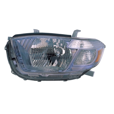 TOYOTA HIGHLANDER HYBRID HEAD LAMP UNIT LEFT (Driver Side) (NO BULB) OEM#8117048480 2008-2010 PL#TO2518117
