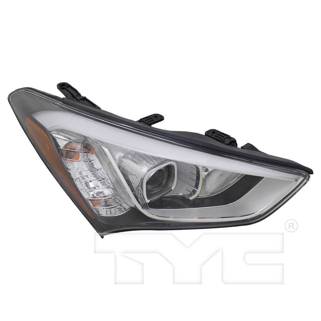 HYUNDAI SANTA FE SPORT (2.0/2.4L) HEAD LAMP ASSY RIGHT (Passenger Side) (HID)**CAPA** OEM#921024Z100 2013-2016 PL#HY2503179C