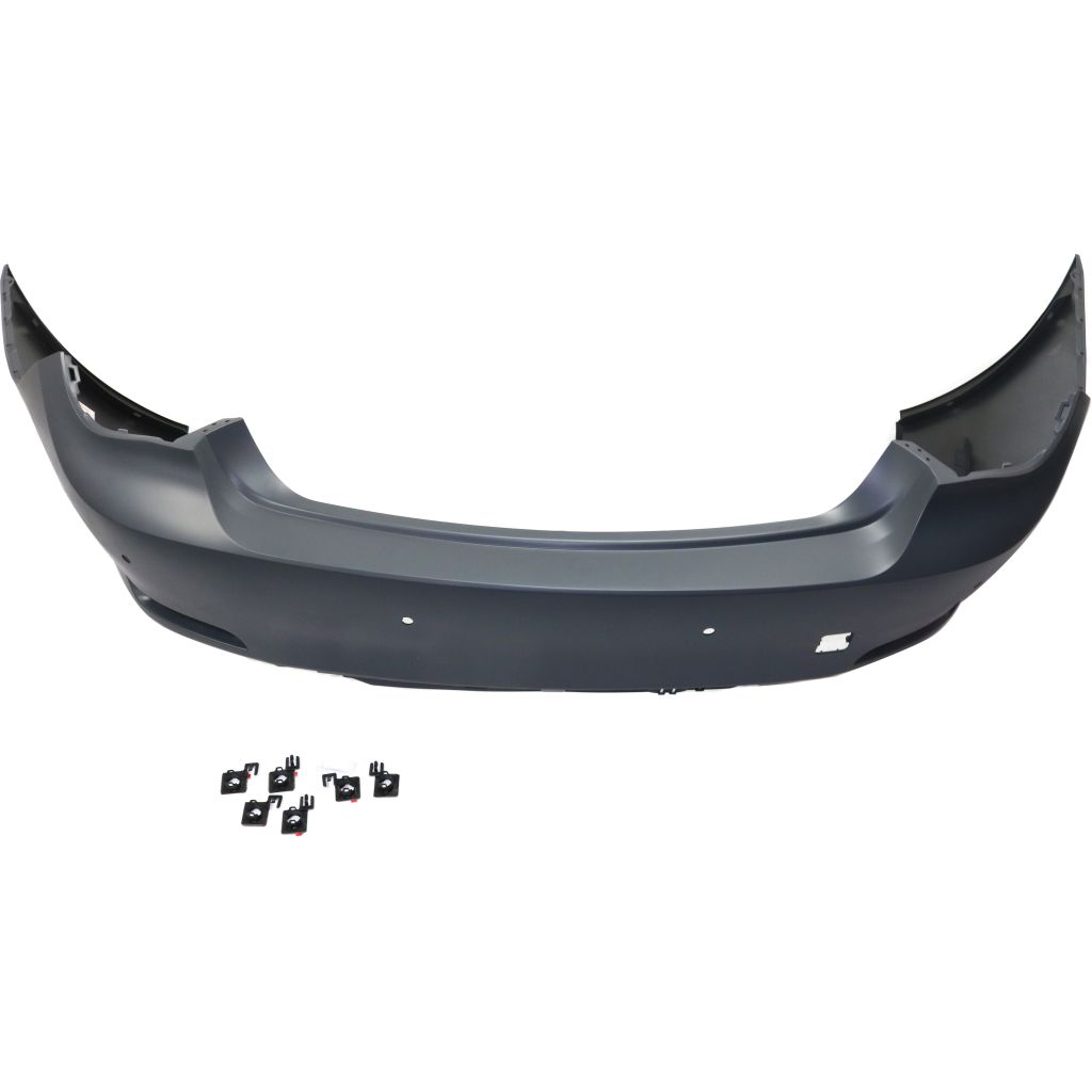 BMW BMW 7 SERIES HYBRID ( 750 HYBRID) REAR BUMPER COVER PRIMED (W/ PARK DISTANCE CONTROL)(WO/M PKG) OEM#51127209926 2011-2012 PL#BM1100198
