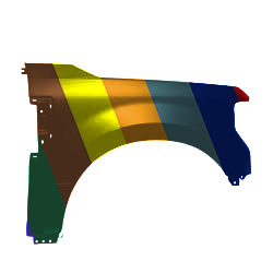 FORD TRUCKS & VANS FORD/PU F250/350/450 (SUPER DUTY) FENDER RIGHT (Passenger Side) (WO/WHEEL OPENNG MLDG)(ALUM)(F250/F350) OEM#LC3Z16005A 2020-2022 PL#FO1241330