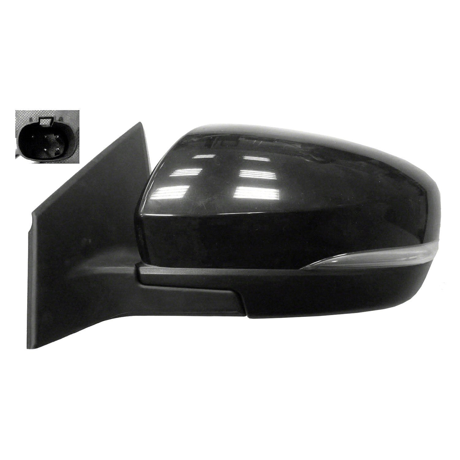 MAZDA CX-9 DOOR MIRROR LEFT (Driver Side) POWER/HEATED (W/ SIGNAL LAMP)(WO/BLIS)(CNVX) OEM#TG156918ZG-PFM 2010-2015 PL#MA1320174