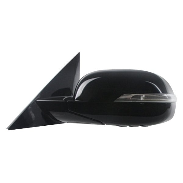 KIA SOUL DOOR MIRROR LEFT (Driver Side) PWR/HTD/SIGNAL/P-FOLD (WO/BSD) (GLOSS BASE) OEM#87610B2570 2014-2016 PL#KI1320204