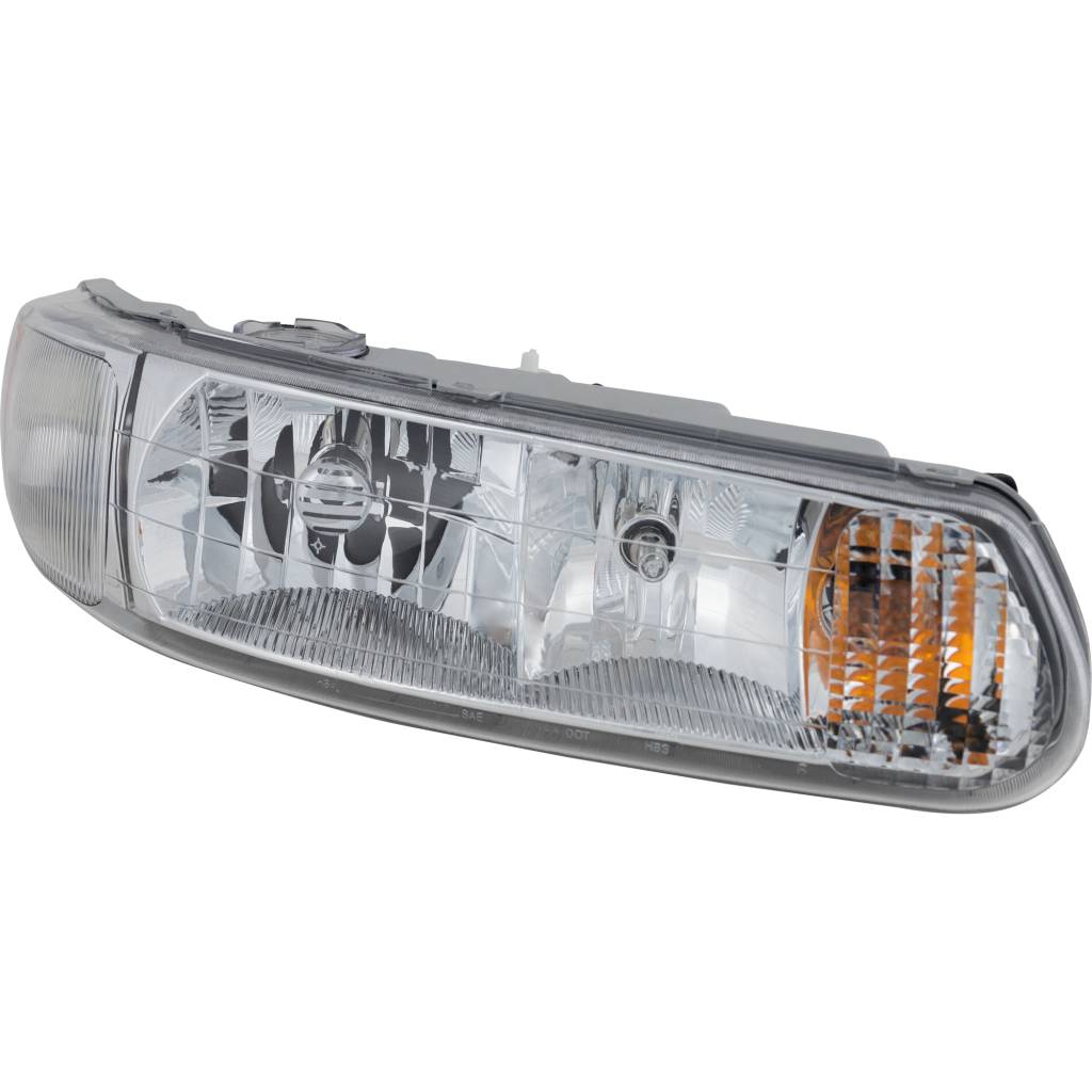 BUICK CENTURY HEAD LAMP ASSEMBLY RIGHT (Passenger Side) (W/O CORNER LAMP)(8 Pins Socket) OEM#19244638 1997-2005 PL#GM2503183