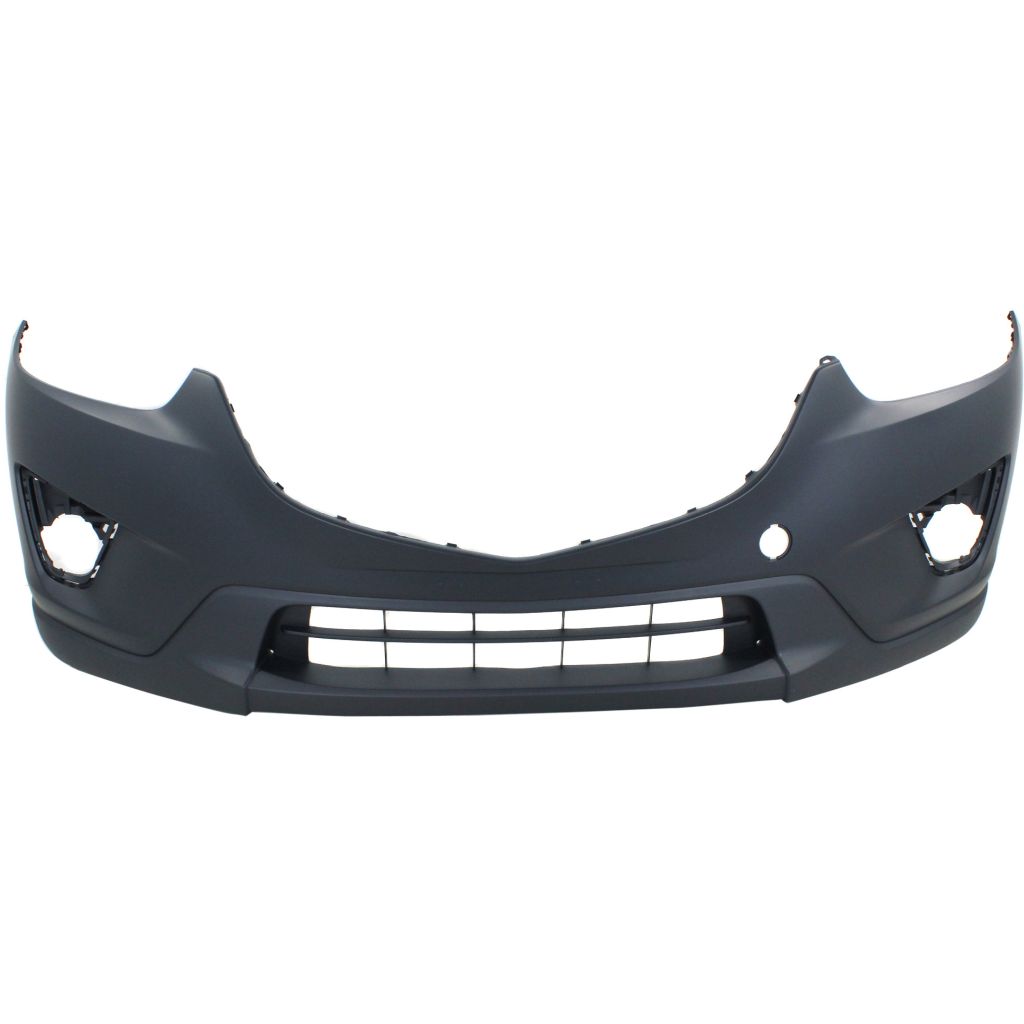 MAZDA CX-5 FRONT BUMPER COVER PRM/TEXT BLACK OEM#KD4550031BB 2013-2016 PL#MA1000236