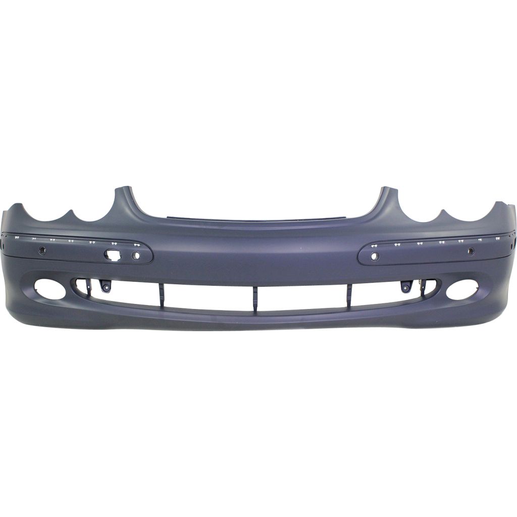 MERCEDES-BENZ CLK-CLASS (209) (EXC 03 CONV) FRONT BUMPER COVER PRIMED (WO/WASHER(W/SENSOR)(W/O SPORT)(EXC CLK63) OEM#2098850525 2003-2009 PL#MB1000195