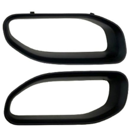 DODGE TRUCKS & VANS DODGE/PU R1500 (EXC TRX 21-UP)(6 LUG NUTS) FRONT BUMPER TOW HOOK BEZEL KIT (RH+LH)(W/HOOK)(EXC REBEL) OEM#68274701AB 2019-2024 PL#CH1037139