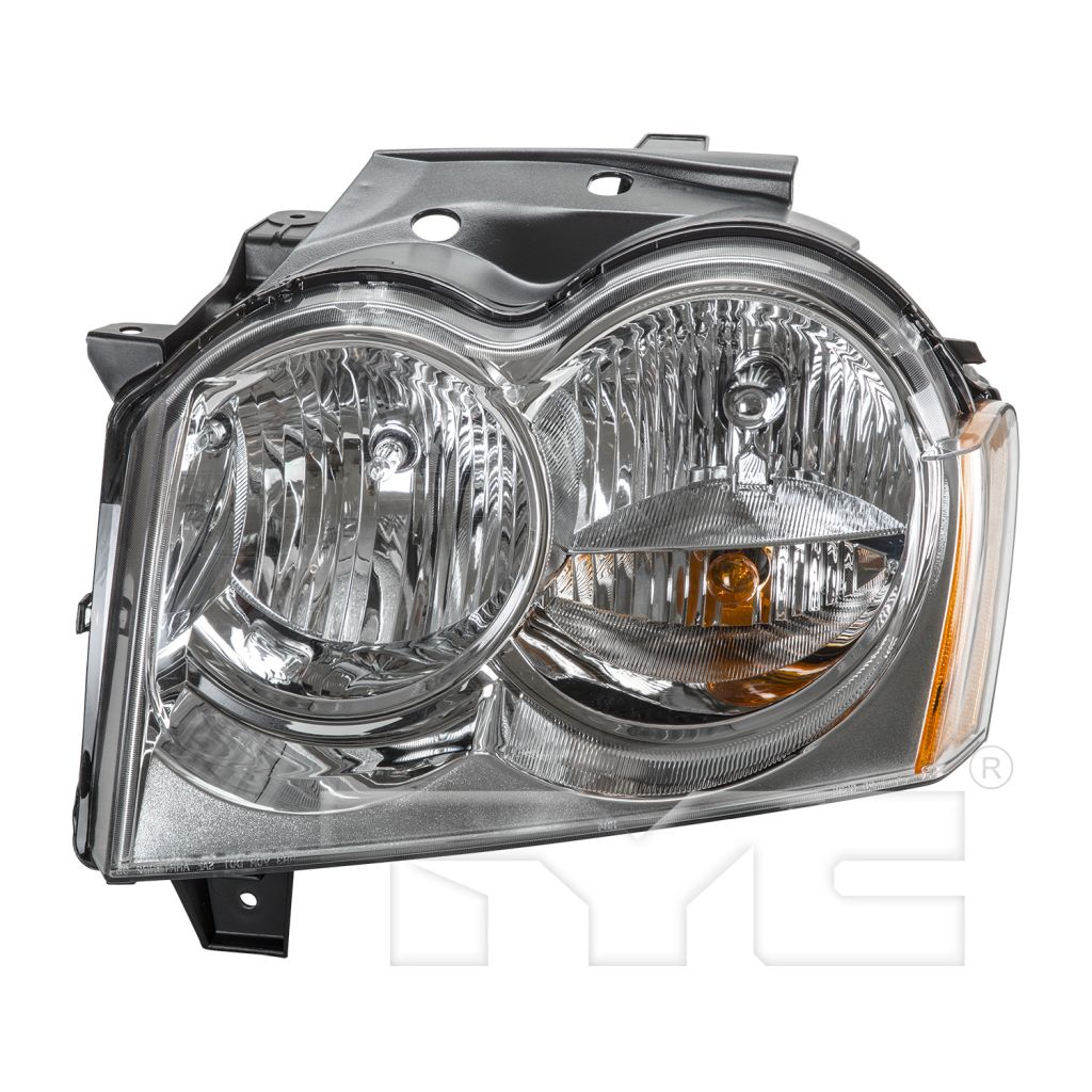 JEEP GRAND CHEROKEE HEAD LAMP ASSEMBLY LEFT (Driver Side) **CAPA** OEM#55156351AK 2005-2007 PL#CH2502160C