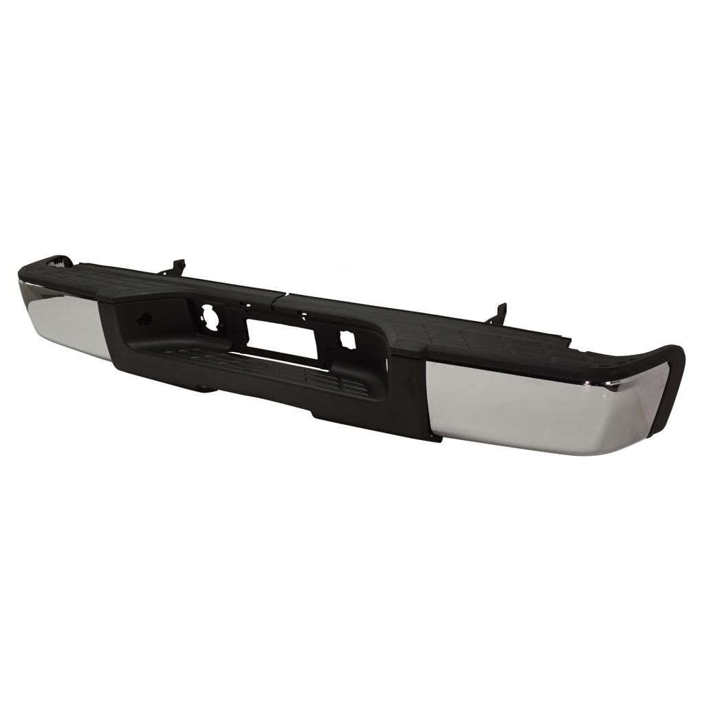 GM TRUCKS & VANS SILVERADO/PU 1500 HYBRID (CHEVY) STEP BUMPER ASSEMBLY CHROME (WO/SENSOR) OEM#22932803 2009-2013 PL#GM1103147