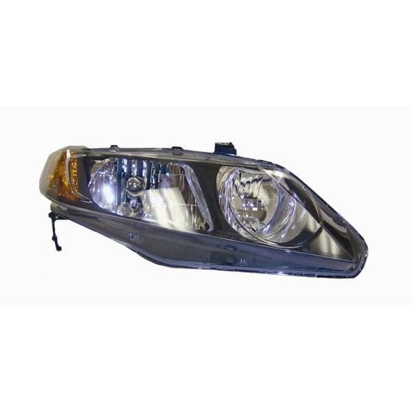 HONDA CIVIC SEDAN HEAD LAMP RIGHT (Passenger Side) OEM#33101SNAA02 2006-2008 PL#HO2503125