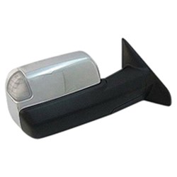 DODGE TRUCKS & VANS DODGE/PU (R2500/3500) DOOR MIRROR RIGHT (Passenger Side) PWR/HTD/SIGNAL/PUDDLE/MEMORY (DUAL GLASS)(CHR)(W/TOW PKG) OEM#68033734AL 2010-2011 PL#CH1321320