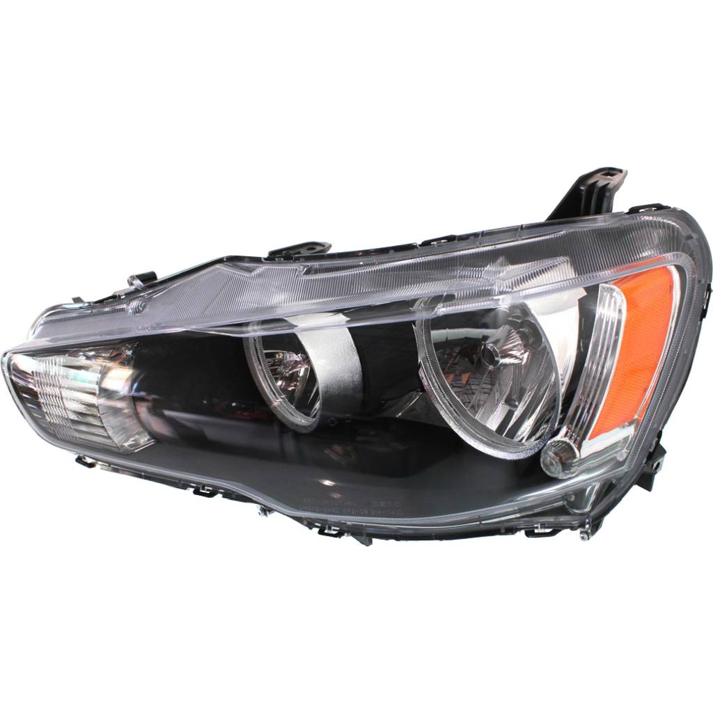 MITSUBISHI LANCER EVOLUTION HEAD LAMP ASSY LEFT (Driver Side) (HALOGEN) OEM#8301B075 2008 PL#MI2502139
