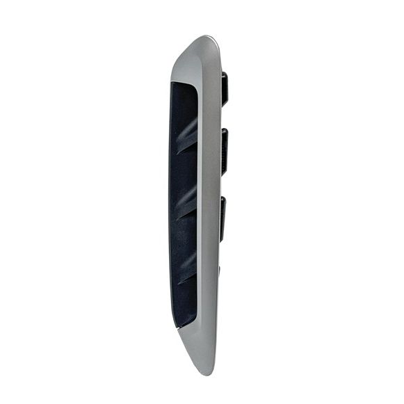BMW BMW X4 FENDER VENT INSERT RIGHT (Passenger Side) SATIN-CHROME/BLACK OEM#51137418606 2019-2025 PL#BM1267108