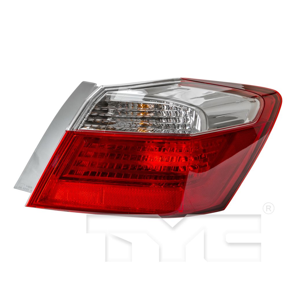 HONDA ACCORD SEDAN TAIL LAMP ASSEMBLY RIGHT (Passenger Side) (STD BULB) OEM#33500T2AA01 2013-2015 PL#HO2805101