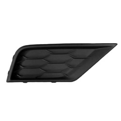 VOLKSWAGEN TIGUAN FRONT BUMPER UPPER COVER INSERT RIGHT (Passenger Side) TEXTURED BLACK (WO/SENSOR) OEM#5NN8536669B9 2018-2021 PL#VW1039158