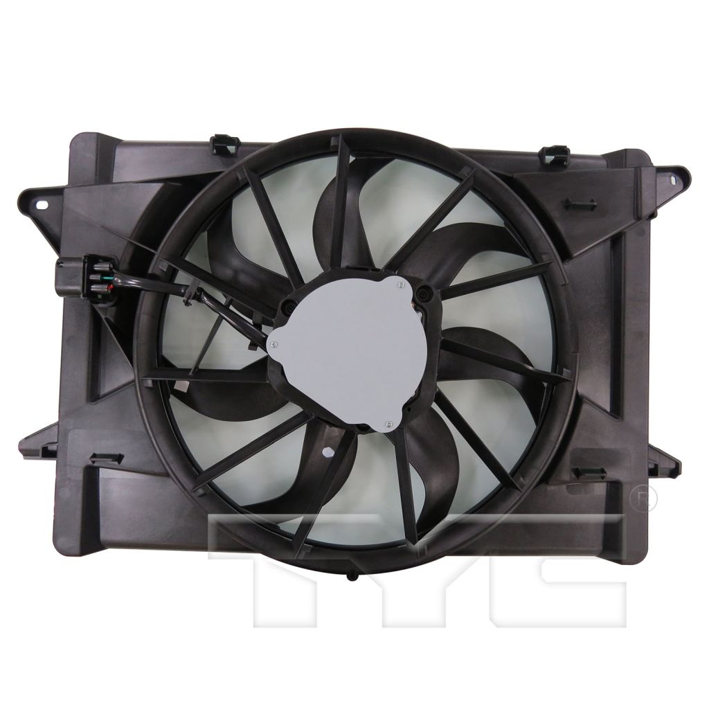 CHRYSLER PACIFICA RADIATOR & A/C FAN ASSEMBLY (WO/TOW) OEM#68217321AB 2017-2025 PL#CH3115195