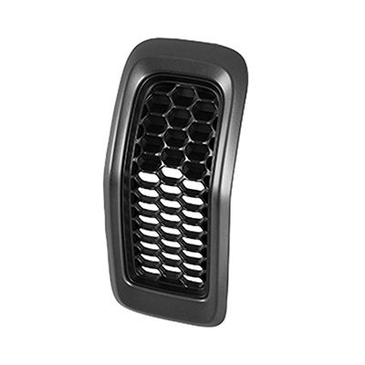 JEEP CHEROKEE GRILLE KIT BLACK W/SILVER MOLDING (7PC) OEM#6CY39XS9AA (P) 2014-2016 PL#CH1200374