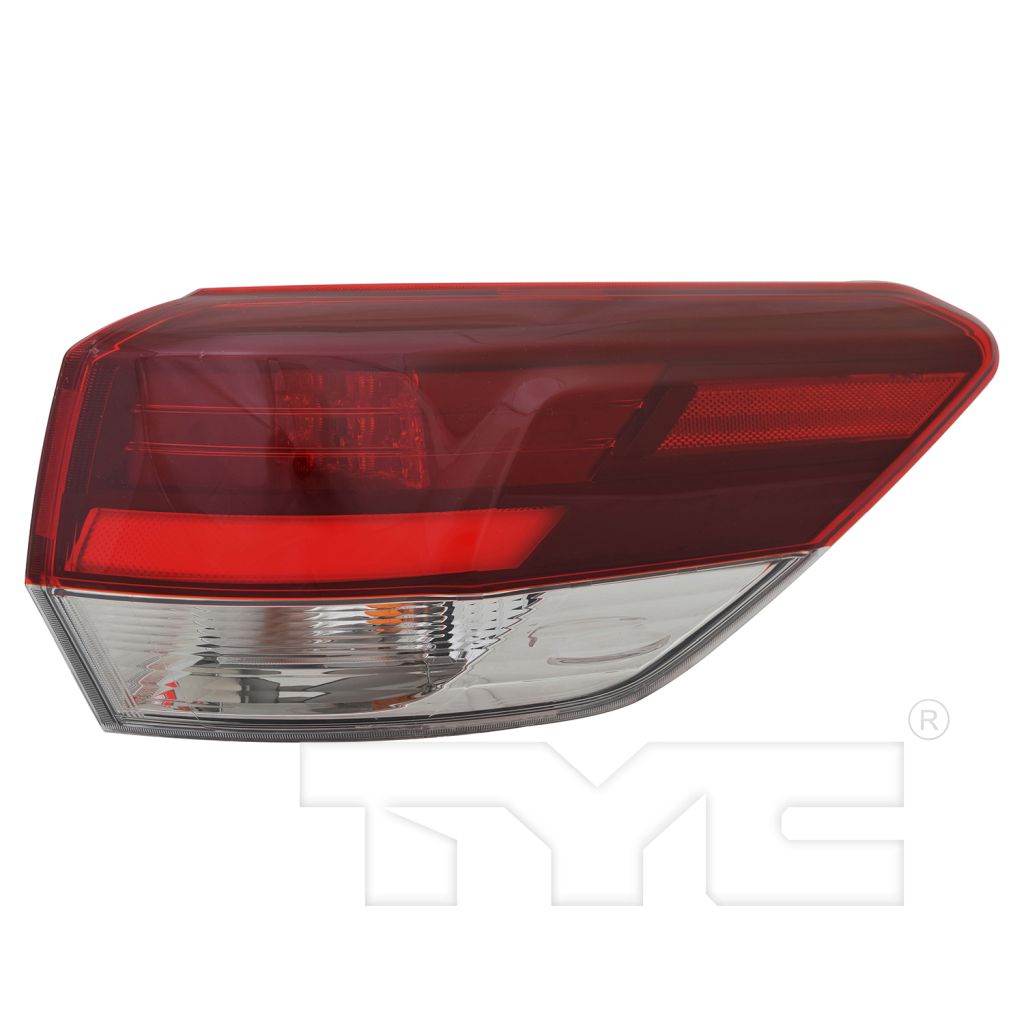 TOYOTA HIGHLANDER TAIL LAMP ASSY RIGHT (Passenger Side) (OUTER)(TINTED LENS) OEM#815500E250 2019 PL#TO2805153