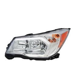 SUBARU FORESTER HEAD LAMP ASSEMBLY RIGHT (Passenger Side) 2.5L (HALOGEN)(CHR BEZEL) **CAPA** OEM#84001SG081 2014-2016 PL#SU2503145C