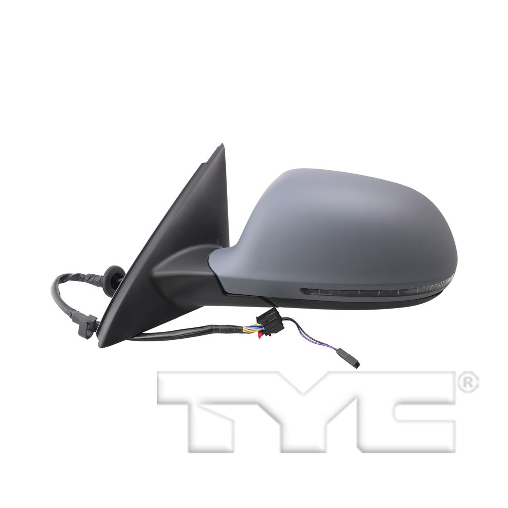 AUDI Q3 DOOR MIRROR LEFT (Driver Side) PWR/HTD/SIGNAL LAMP (WO/LANE DEP WARN) OEM#8U1857409FSP9-PFM 2015-2018 PL#AU1320127