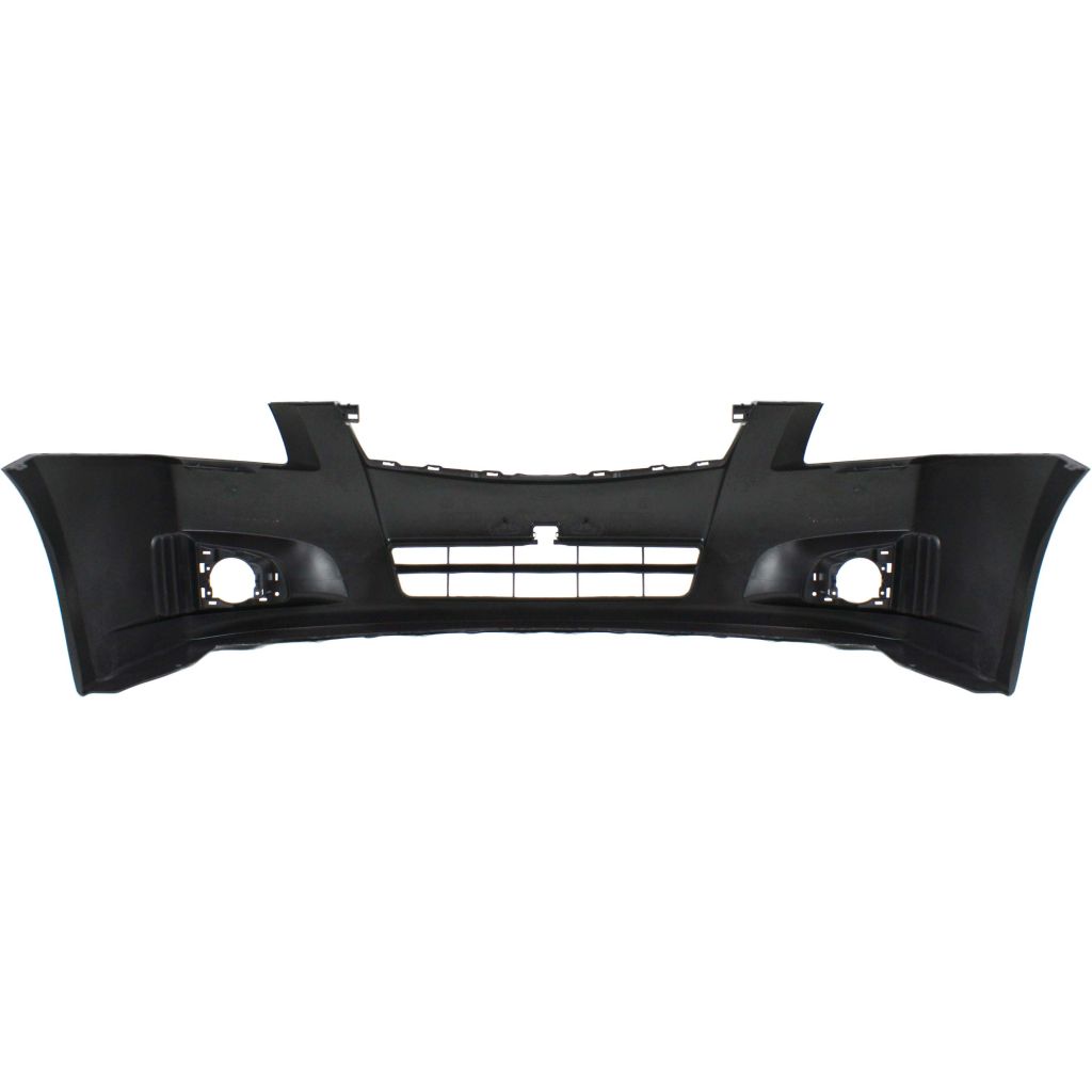 NISSAN(DATSUN) SENTRA FRONT BUMPER COVER PRIMED W/FOG (2.5L)(2.0L SR/Special Edition 09-12)**CAPA** OEM#62022ET80J 2007-2012 PL#NI1000262C