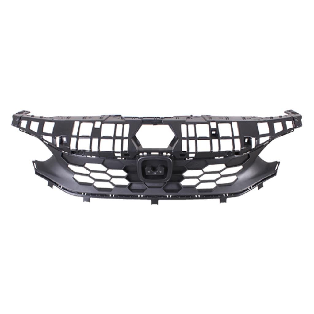 HONDA CIVIC HATCHBACK (EXC TYPE R) GRILLE BLACK (LX/SPORT/EX-L) OEM#71200T43A01 2022-2024 PL#HO1200255