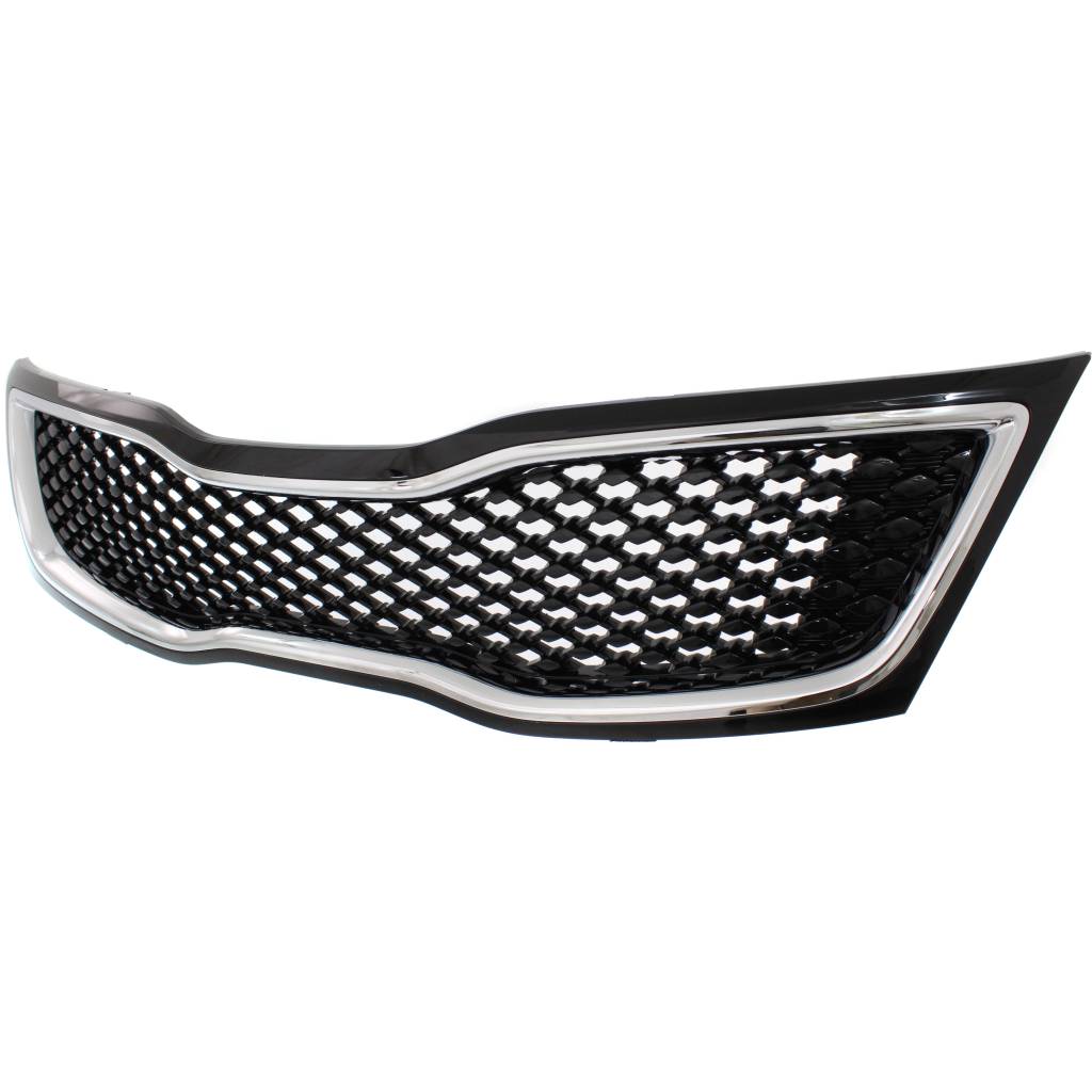 KIA OPTIMA GRILLE ASSEMBLY CHROME (LTD/SX/SXL)(USA BUILT) OEM#863504C700 2014-2015 PL#KI1200161