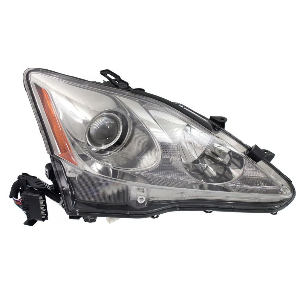 LEXUS IS 250/350 (SEDAN) HEAD LAMP ASSY RIGHT (Passenger Side) (HID)(NO BULBS) OEM#8114053390 2009-2010 PL#LX2519124