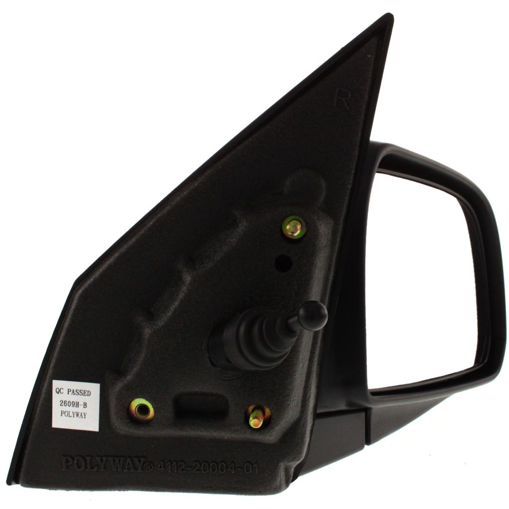 HYUNDAI TUCSON DOOR MIRROR RIGHT (Passenger Side) (MANUAL REMOTE)(TEXTURE) OEM#876202E420CA 2005-2009 PL#HY1321150