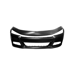 DODGE CHARGER FRONT BUMPER COVER PRIMED (SE/SXT/ R/T / R/T Road&Track/POLICE) OEM#68267765AC 2015-2023 PL#CH1000A24
