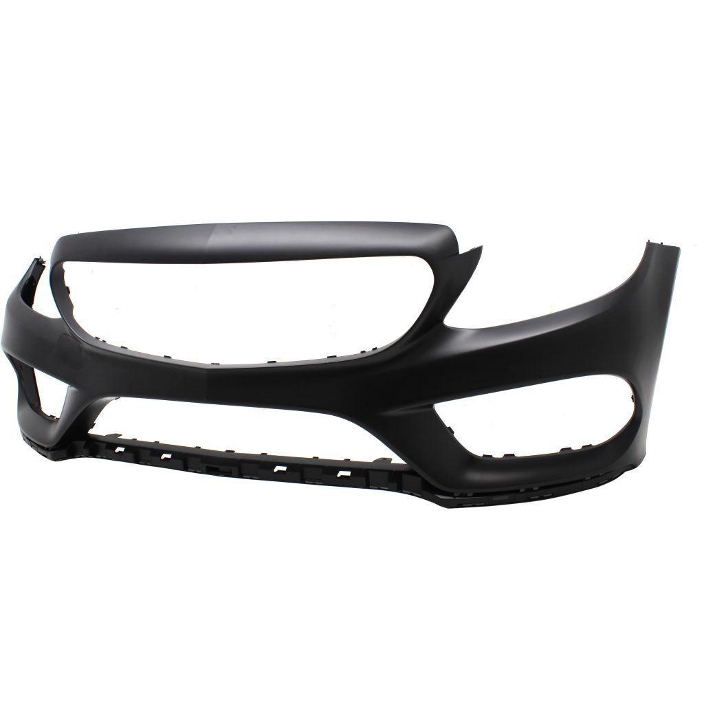 MERCEDES-BENZ C-CLASS CONV FRONT BUMPER COVER PRIMED (C300 W/ SPORT)(C43) WO/SENSOR WO/SURROUND VIEW**CAPA* OEM#2058801740649999 2017-2018 PL#MB1000477C