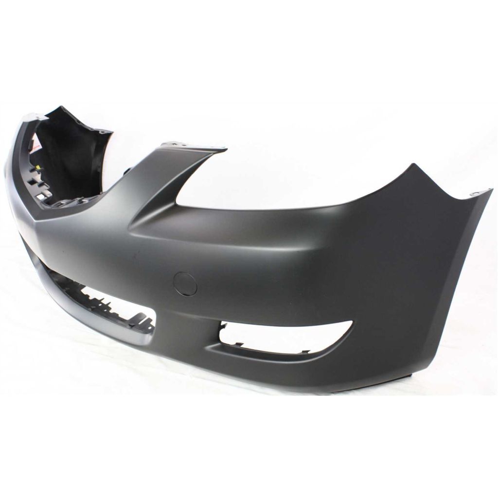 MAZDA MAZDA3 FRONT BUMPER COVER PRIMED (SD-STD)(WO/BUILT IN FOG LAMP TRIM)**CAPA** OEM#BNYP5003XEBB 2004-2006 PL#MA1000196C