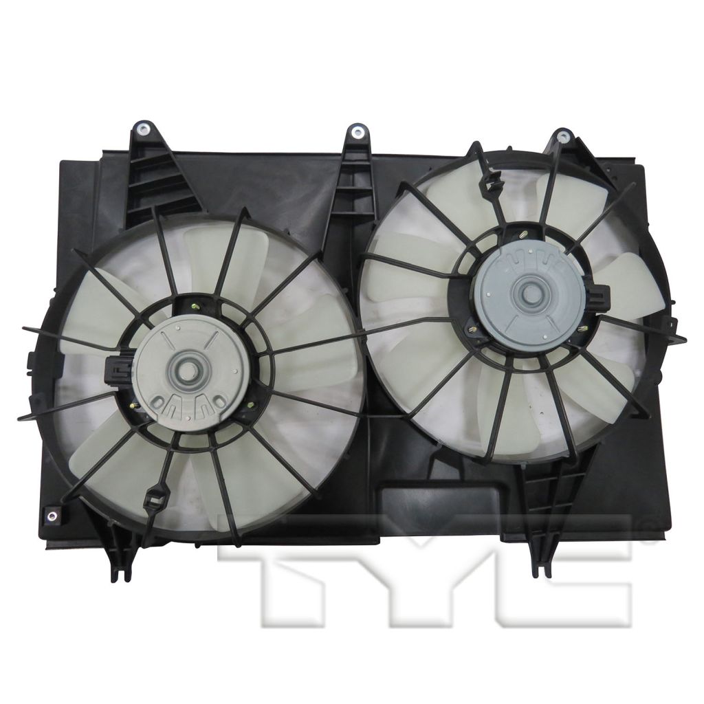 CADILLAC CTS/CTS-V RADIATOR & A/C FAN ASSY (2.8L/3.6L)(DUAL FAN) OEM#19129907-PFM 2003-2007 PL#GM3120106