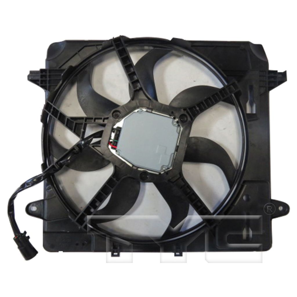 JEEP WRANGLER (JK) RADIATOR & A/C FAN ASSEMBLY 3.6L (SINGLE FAN) OEM#68143894AB 2012-2018 PL#CH3115188