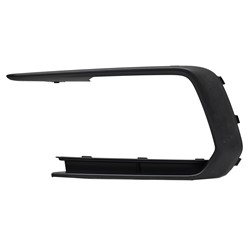 VOLKSWAGEN JETTA SEDAN (EXC GLI) FOG LAMP OUTER MLDG LEFT (Driver Side) TXT-BLACK (WOLFSBURG) OEM#5C6853665G9B9 2018 PL#VW1046111
