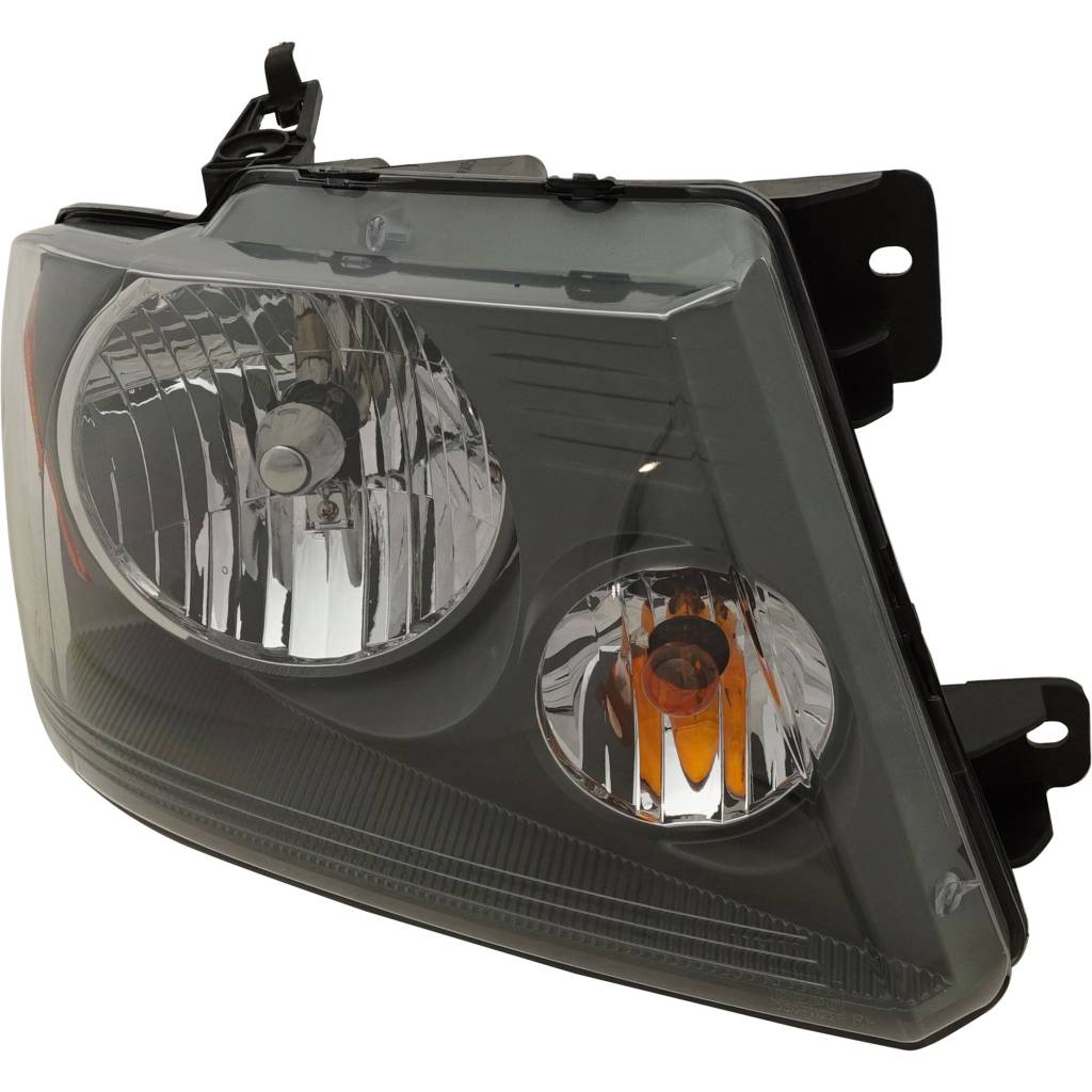 FORD TRUCKS & VANS FORD/PU (F150 EXC HERITAGE) HEAD LAMP ASSEMBLY RIGHT (Passenger Side) (W/O CHROME TRIM)(W/GRAY TRIM)**CAPA** OEM#7L3Z13008CA 2007-2008 PL#FO2503248C