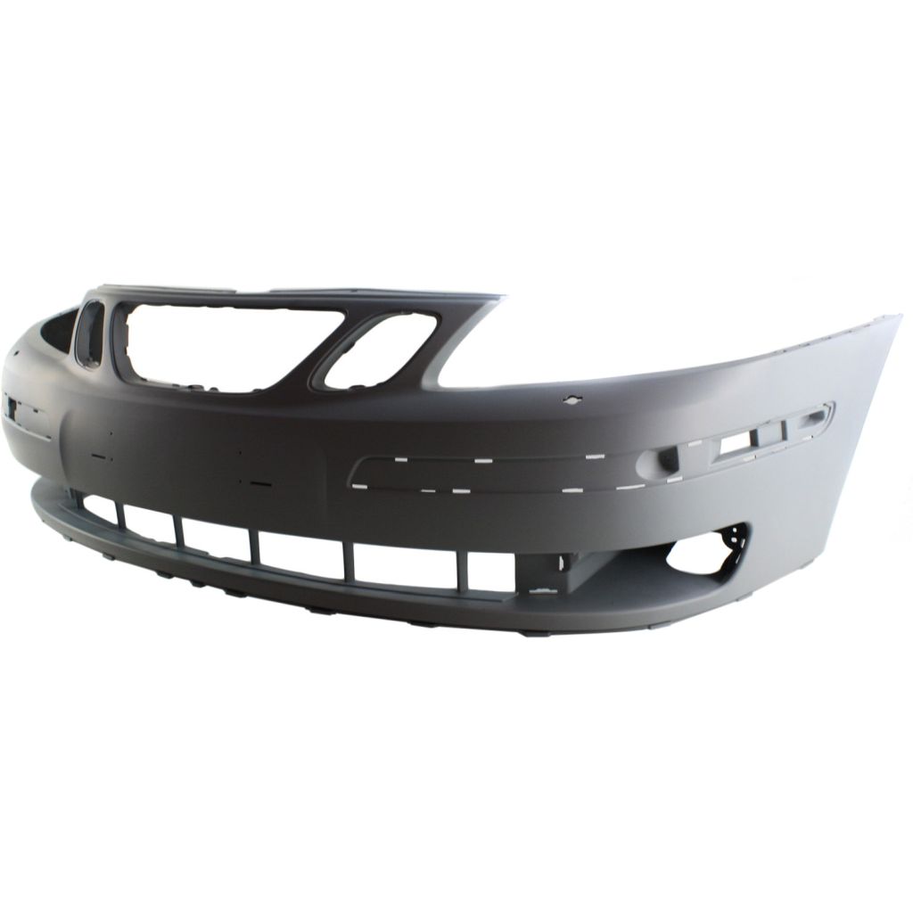 SAAB SAAB 9-3 (SEDAN)(CONVT ) FRONT BUMPER COVER PRM-L.GRAY (W/HEAD LAMP WASHER) OEM#32016140 2004-2007 PL#SB1000123