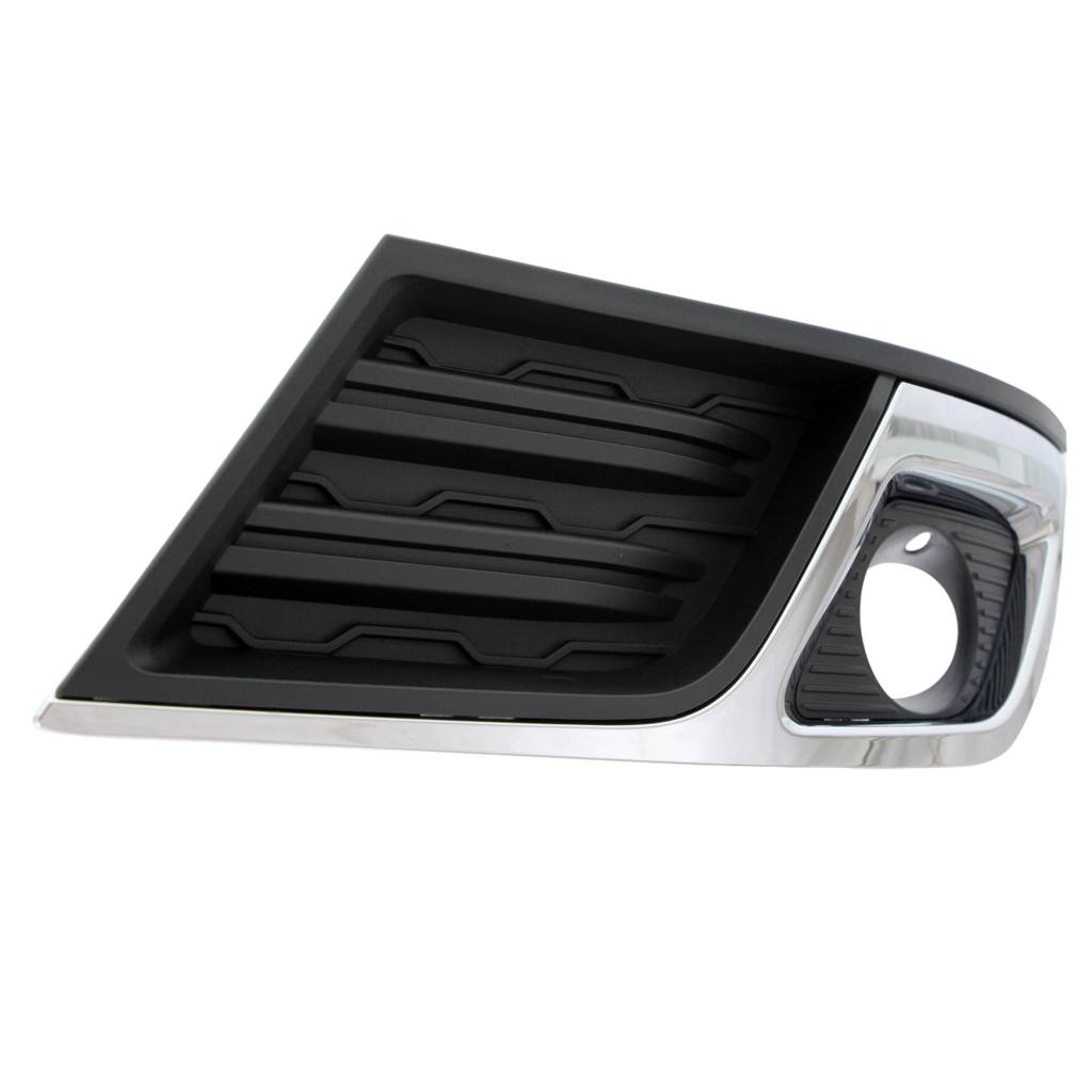 GM TRUCKS & VANS TRAVERSE FOG LAMP COVER LEFT (Driver Side) (W/FOG) LT ( W/ CHROME MLDG) OEM#20988619 2013-2017 PL#GM1038148