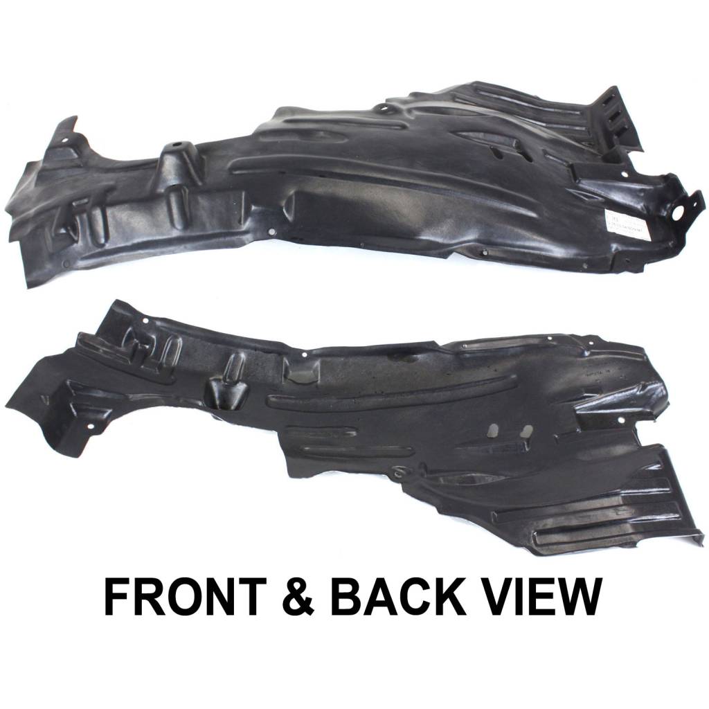 INFINITI G35 SEDAN FENDER LINER LEFT (Driver Side) (REAR SECTION M/T) OEM#63843AC100 2003-2004 PL#IN1250109