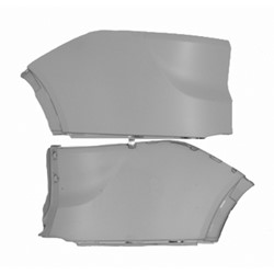 GM TRUCKS & VANS ACADIA / ACADIA LIMITED REAR BUMPER COVER UPPER END LEFT PRIMED OEM#15890881 2007-2012 PL#GM1116100