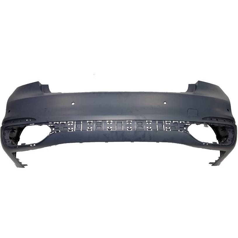 BMW BMW 7 SERIES (G11/G12) REAR BUMPER COVER PRIMED (WO/PARK ASSIST SYSTEM)(740i/750i/750iL)(WO/M PKG) OEM#51127427621 2016-2019 PL#BM1100358