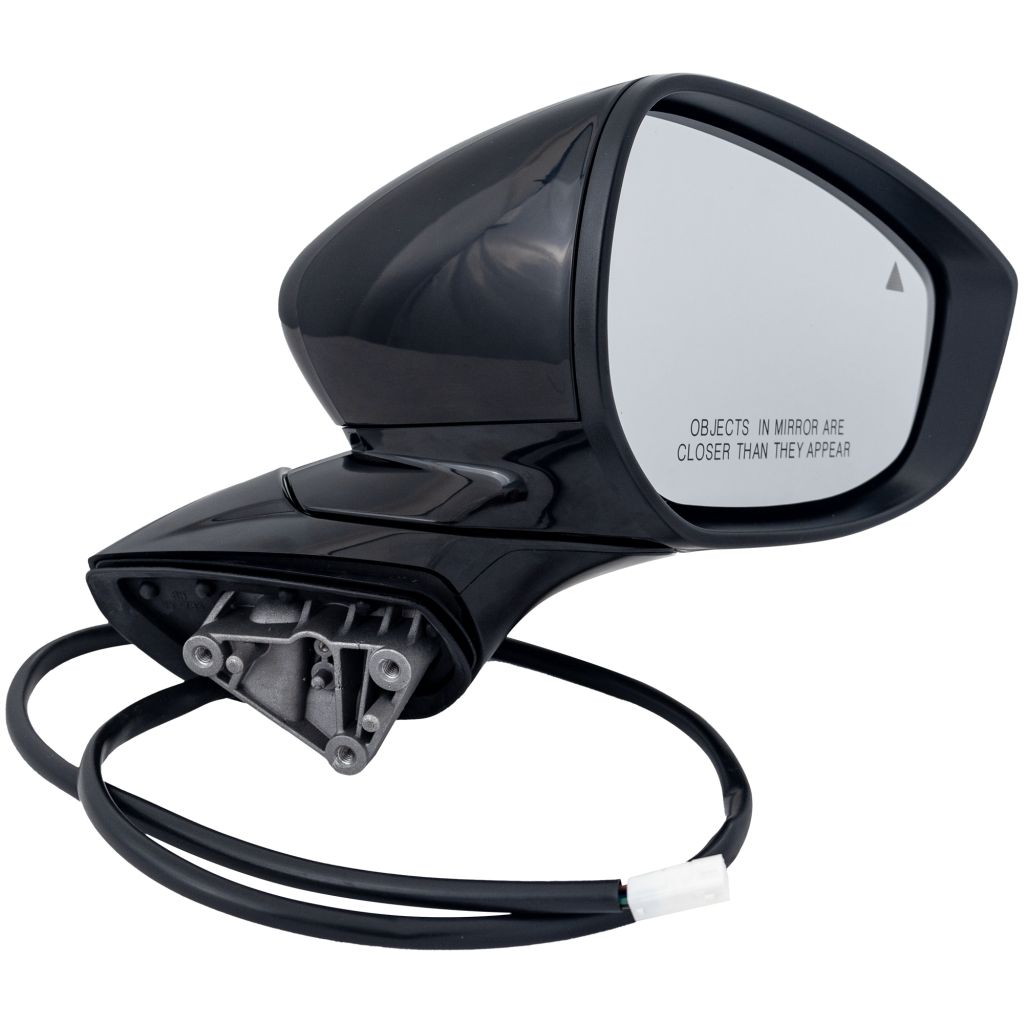 MAZDA MAZDA3 4DOORS/HATCHBACK DOOR MIRROR RIGHT (Passenger Side) PWR/N-HTD/SIGNAL/BSM(PTM CVR) OEM#BENJ69121E-PFM 2019-2024 PL#MA1321239