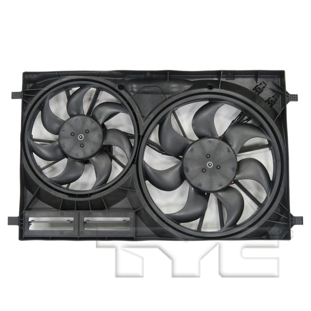 FORD TRUCKS & VANS TRANSIT RADIATOR & A/C FAN ASSEMBLY 3.5/3.7L OEM#CK4Z8C607D 2015-2019 PL#FO3115211