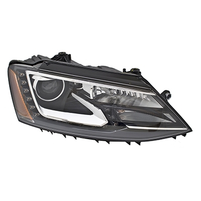 VOLKSWAGEN GLI HEAD LAMP ASSEMBLY RIGHT (Passenger Side) (BI-XENON) OEM#5C7941752D 2013-2016 PL#VW2503153